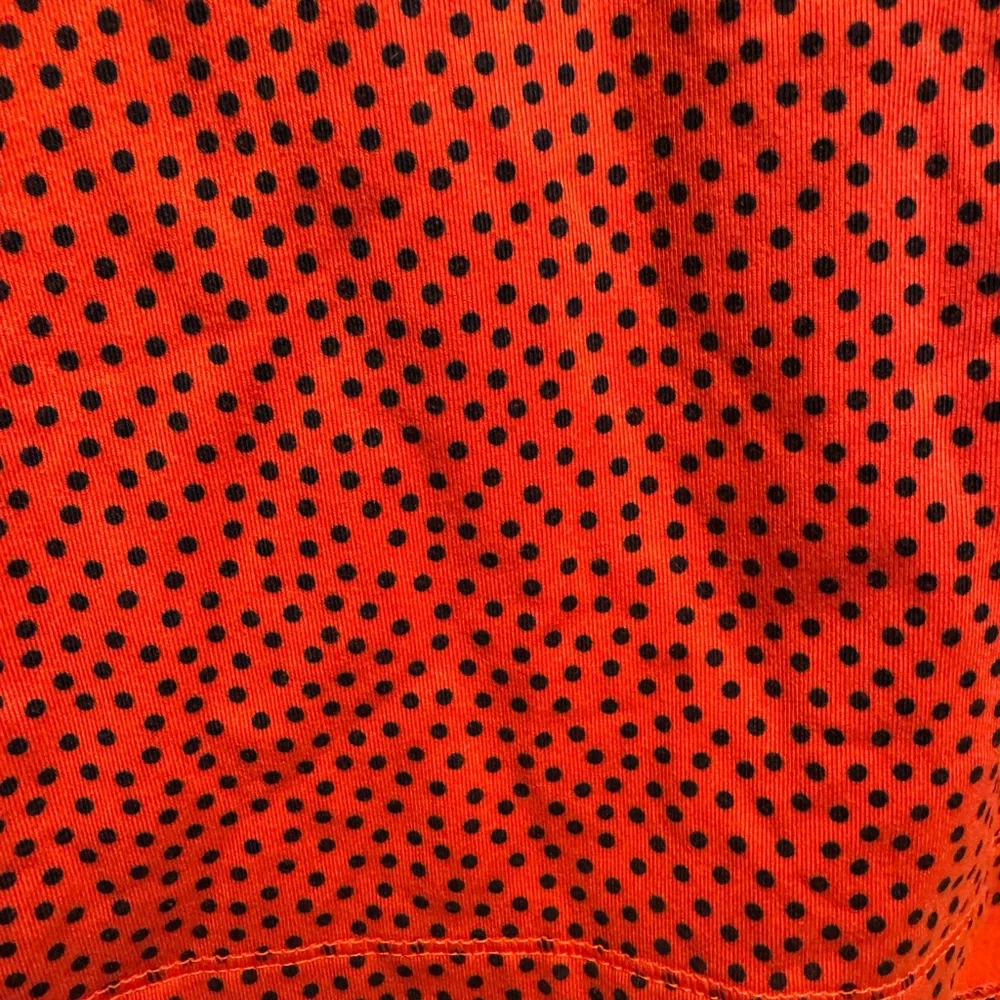 Nike Red and Black‎ Dotted Half-Zip Top. Nike pro dri fit.